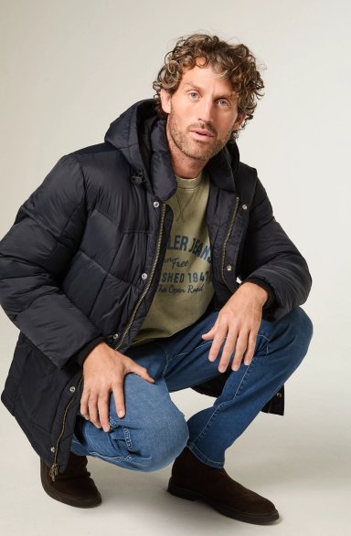 PARKA HOMBRE JACKET REGULAR FIT NEGRO - 5