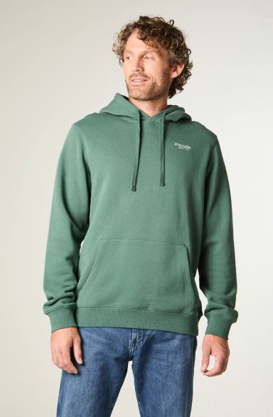 POLERON HOMBRE HOODIE REG REGULAR FIT VERDE - 1