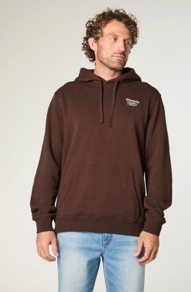 POLERON HOMBRE HOODIE REG REGULAR FIT CAFE - 1