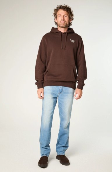 POLERON HOMBRE HOODIE REG REGULAR FIT CAFE - 2