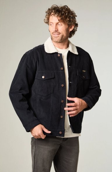 CHAQUETA HOMBRE SHERPA COTELE REGULAR FIT AZUL - 1