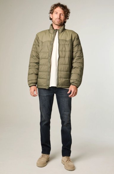 CHAQUETA HOMBRE PACKABLE PUFFER REGULAR FIT VERDE - 2