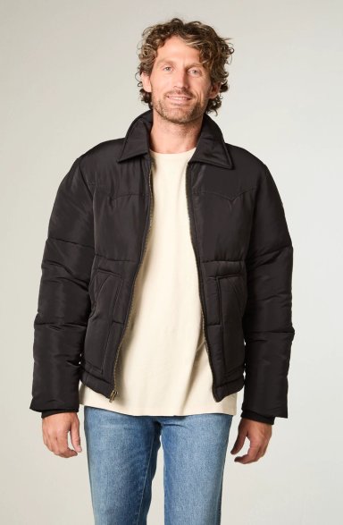 CHAQUETA HOMBRE PUFFER JACKET REGULAR FIT NEGRO - 1