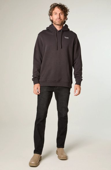POLERON HOMBRE HOODIE REG REGULAR FIT NEGRO - 2