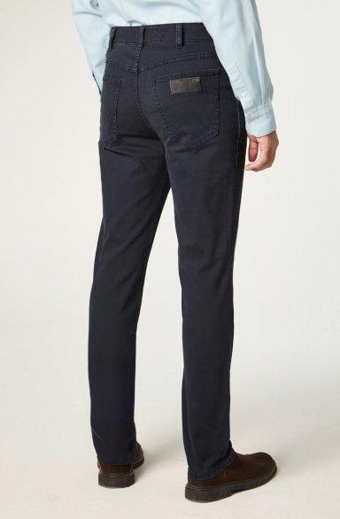 PANTALON HOMBRE GREENSBORO TWILL STRAIGHT TIRO MEDIO AZUL - 2