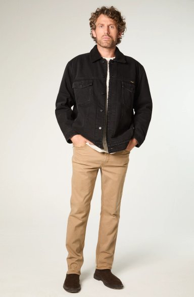 PANTALON HOMBRE GREENSBORO TWILL STRAIGHT TIRO MEDIO CAMEL - 2