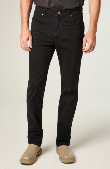 PANTALON HOMBRE GREENSBORO TWILL STRAIGHT TIRO MEDIO GRIS OSCURO - 1