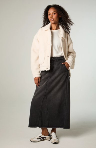 FALDA MUJER LOOSE NEGRO CARPENTER - 2