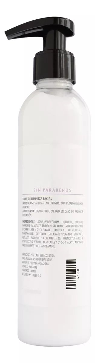 EMULSIÓN LECHE LASSERRE COSMETIQUE LIMPIEZA FACIAL 220ML DESMAQUILLANTE DÍA/NOCH - 2
