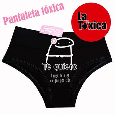 PANTALETA DIVERTIDA TE QUIERO… - 1