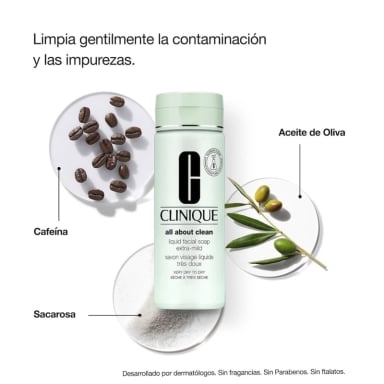 JABÓN FACIAL CLINIQUE PIELES SECAS 200 ML - 2