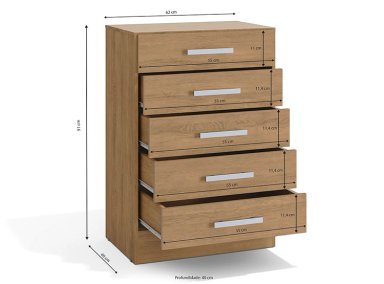 COMODA RIPLEY HOME S215 TECA  - 4