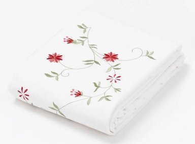 CUBREPLUMON NINA HERRERA SUPER KING BORDADO FLORENCIA - 2