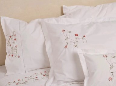 CUBREPLUMON NINA HERRERA SUPER KING BORDADO FLORENCIA - 6