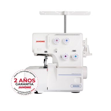 MAQUINA DE COSER OVERLOCK JANOME 8002D - 1
