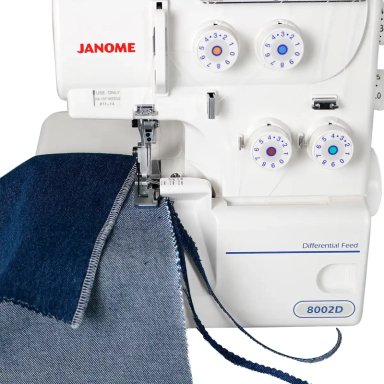 MAQUINA DE COSER OVERLOCK JANOME 8002D - 7