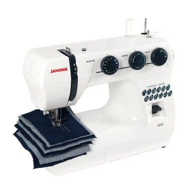 MAQUINA DE COSER JANOME 3022 + MY8002D - 3