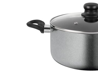 OLLA CACEROLA FANTUZZI GOURMET ANTIADHERENTE 26 CM NEGRO 7 L - 2