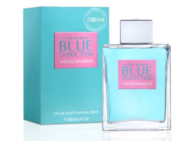 PERFUME ANTONIO BANDERAS BLUE SEDUCTION MUJER EDT 200 ML - 2