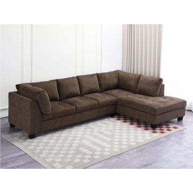 SOFA SECCIONAL IZQUIERDO RIPLEY HOME PIRLO CAFE 5C - 9