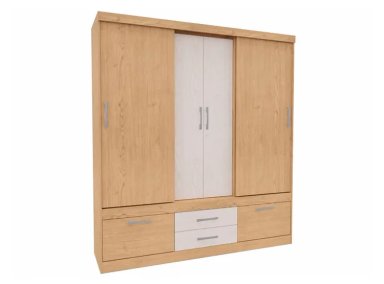 CLOSET RIPLEY HOME S453 ASPEN CARVALLE 4 PUERTAS 4 CAJONES - 1
