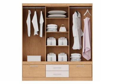 CLOSET RIPLEY HOME S453 ASPEN CARVALLE 4 PUERTAS 4 CAJONES - 3