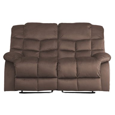 SOFÁ RIPLEY HOME RECLINABLE NEW YOZ 2 CUERPOS CAFÉ CHOCOLATE - 2