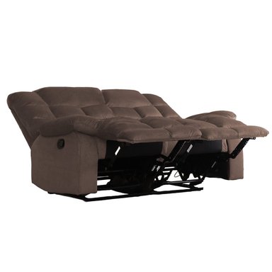 SOFÁ RIPLEY HOME RECLINABLE NEW YOZ 2 CUERPOS CAFÉ CHOCOLATE - 3