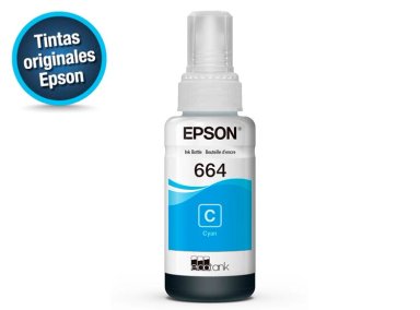 TINTA EPSON T664220-AL L200 - CYAN INK - 1
