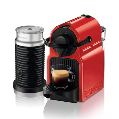 CAFETERA INISSIA C40 ROJA Y ESPUMADOR DE LECHE - 2