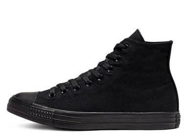 ZAPATILLAS UNISEX CONVERSE URBANAS NEGRO CHUCK TAYLOR ALL STAR HI MONOCHROME - 2