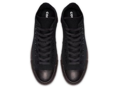 ZAPATILLAS UNISEX CONVERSE URBANAS NEGRO CHUCK TAYLOR ALL STAR HI MONOCHROME - 4