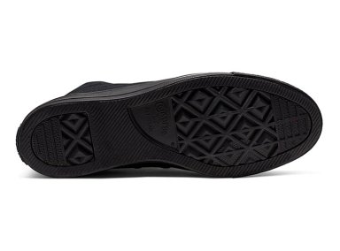 ZAPATILLAS UNISEX CONVERSE URBANAS NEGRO CHUCK TAYLOR ALL STAR HI MONOCHROME - 7
