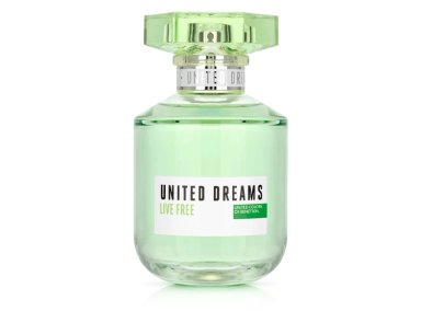 PERFUME BENETTON UNITED DREAMS LIVE FREE MUJER EDT 50 ML - 1