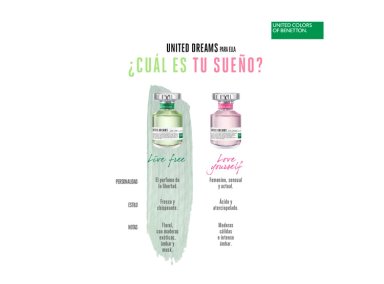 PERFUME BENETTON UNITED DREAMS LIVE FREE MUJER EDT 50 ML - 7