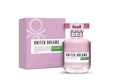 PERFUME BENETTON UNITED DREAMS LOVE YOURSELF MUJER EDT 80 ML - 1