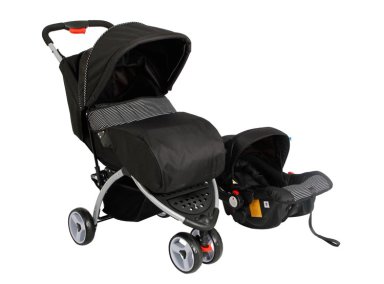 COCHE TRAVEL SYSTEM BEBEGLO RS1320 NEGRO - 2