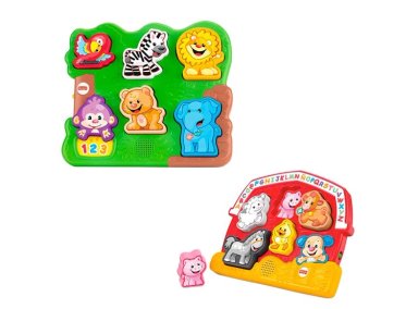 ROMPECABEZAS PARA BEBÉ FISHER PRICE RÍE Y APRENDE / MODELO ALEATORIO - 1