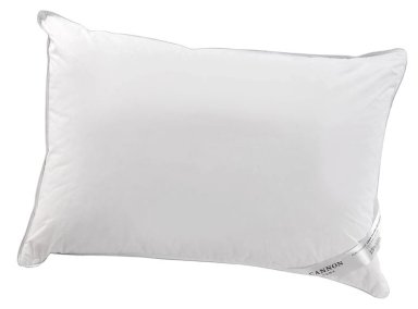 ALMOHADA CANNON GOOSE DOWN 70 X 50 CM ALGODÓN BLANCO - 1