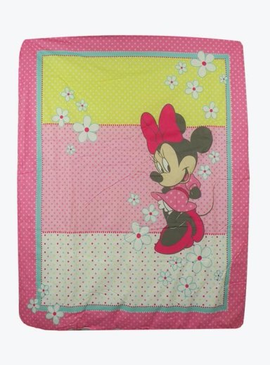 SET CUNA BEBESIT MICKEY MOUSE ALGODÓN ROSADO - 2