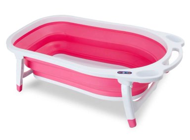 BAÑERA KIDSCOOL PLEGABLE ROSADO - 2