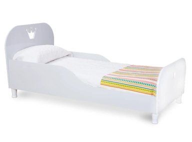 CAMA TRANSICION KIDSCOOL INFANTIL MADERA BLANCO - 1
