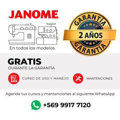 MAQUINA DE COSER JANOME 311 - 11