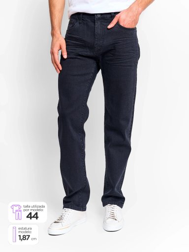 JEANS HOMBRE REGULAR ROBERT LEWIS - 1