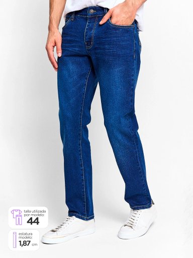 JEANS HOMBRE ROBERT LEWIS SLIM - 1