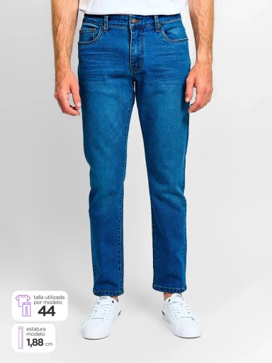 JEANS HOMBRE ROBERT LEWIS SLIM - 1