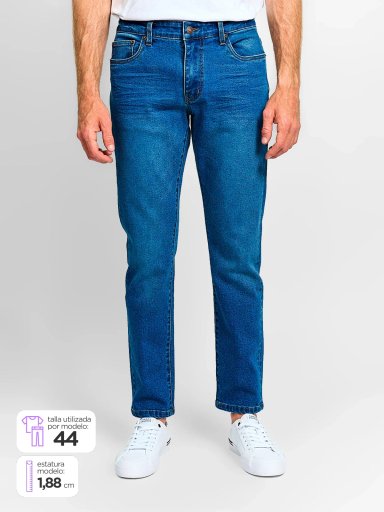 JEANS HOMBRE ROBERT LEWIS SLIM - 1