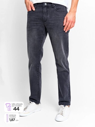 JEANS HOMBRE ROBERT LEWIS SLIM - 1