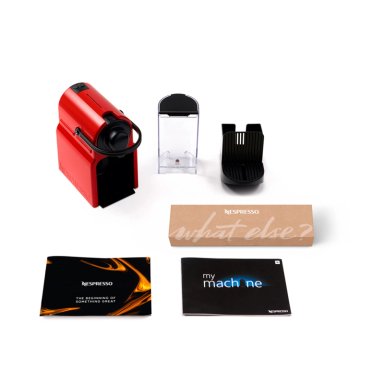 CAFETERA NESPRESSO CÁPSULA INISSIA C40 ROJO - 11