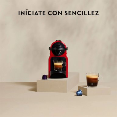 CAFETERA NESPRESSO CÁPSULA INISSIA C40 ROJO - 5